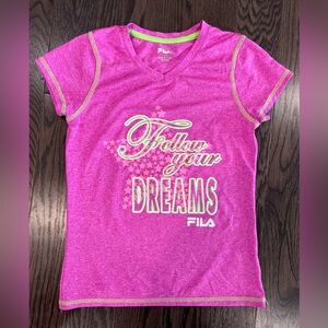 Girls Fila Tshirt size 10/12